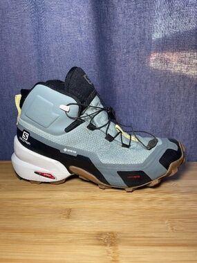 Salomon Cross Hike Mid Women's Hiking Trail Boots Shoes Sz 7.5 Waterproof